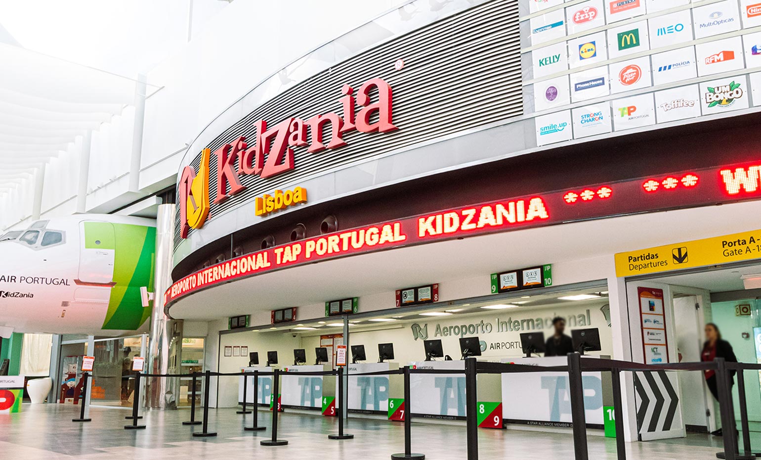 Parcerias Santander Kidzania