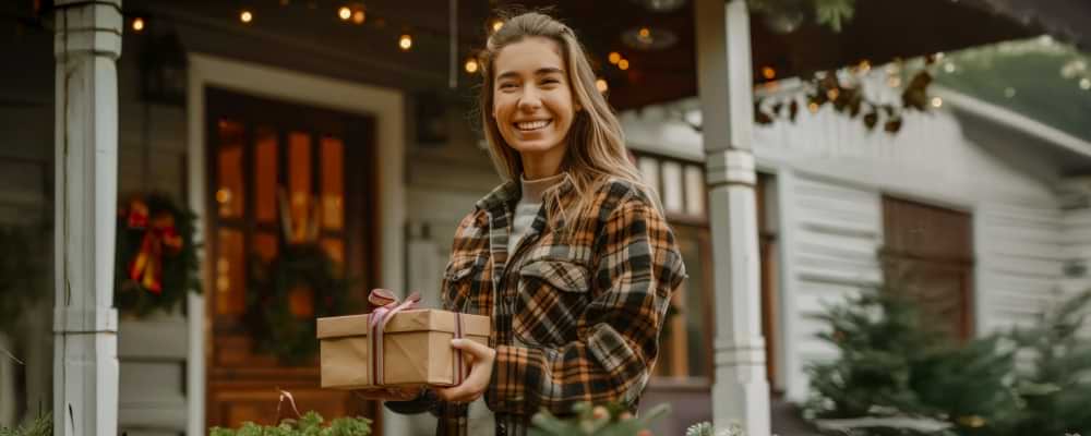 imagem da campanha de Natal do Santander